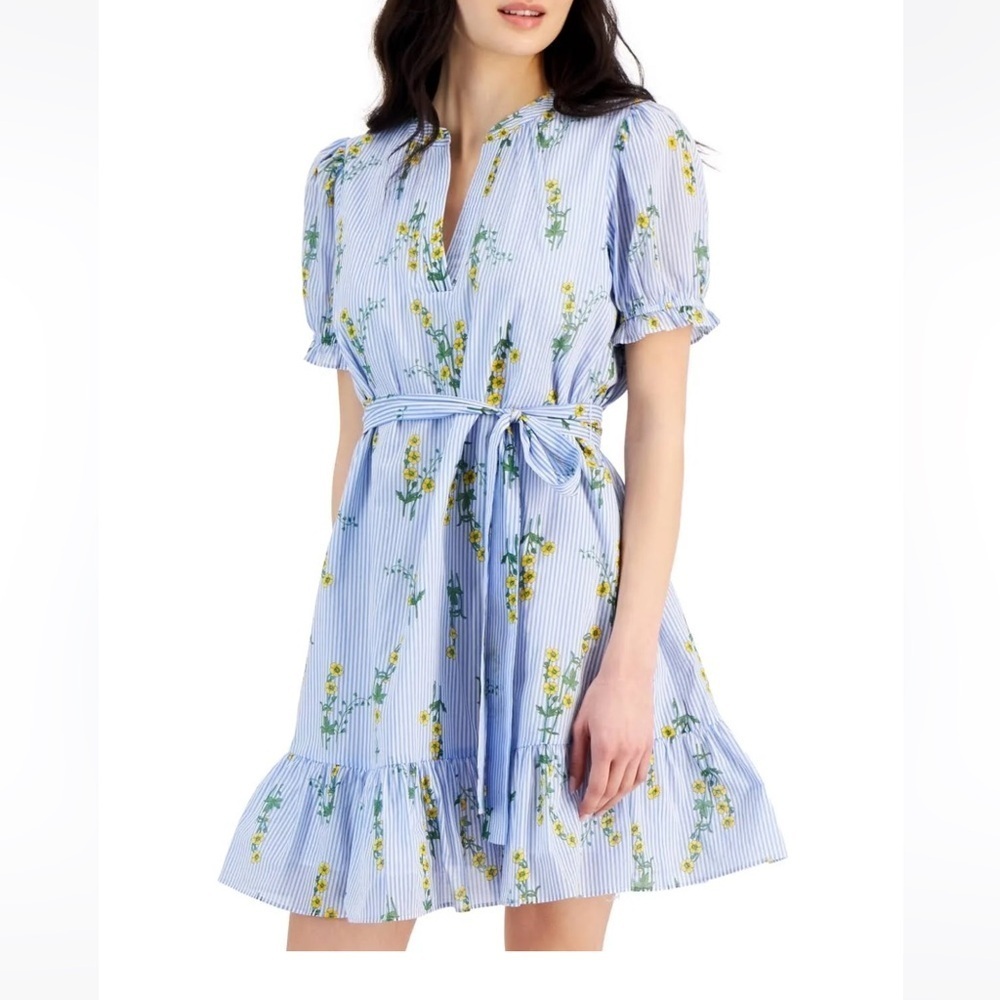 Nautica Jeans Floral Dress size L